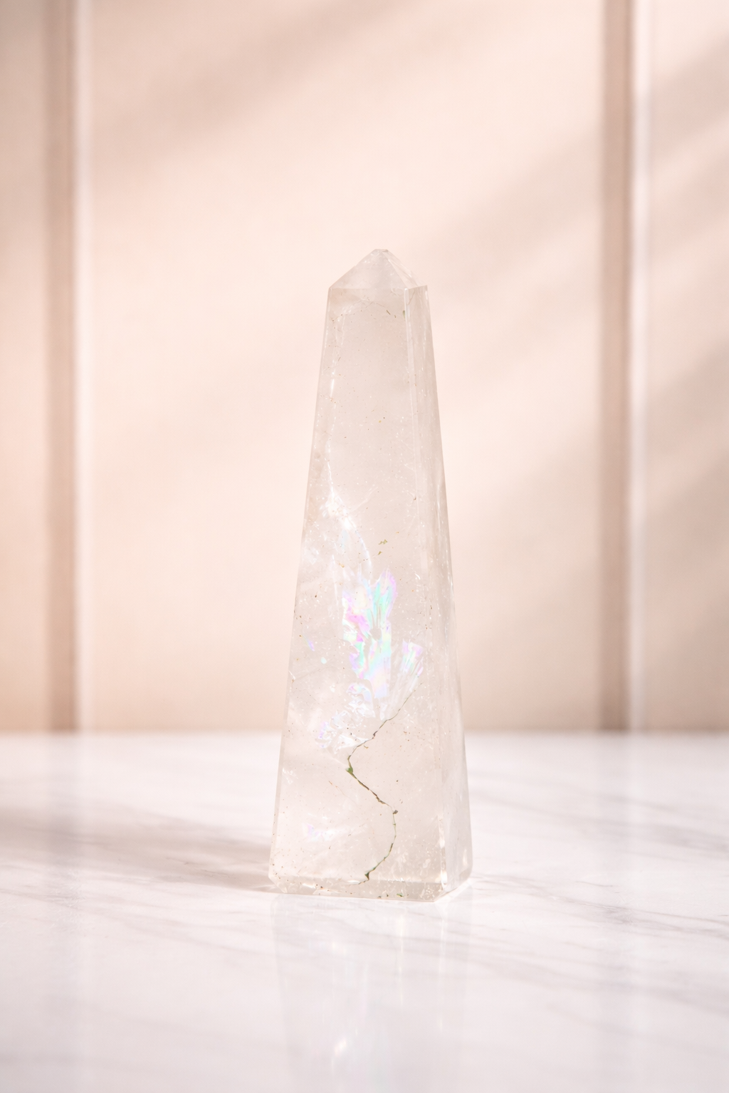 Clear Quartz Tower #1