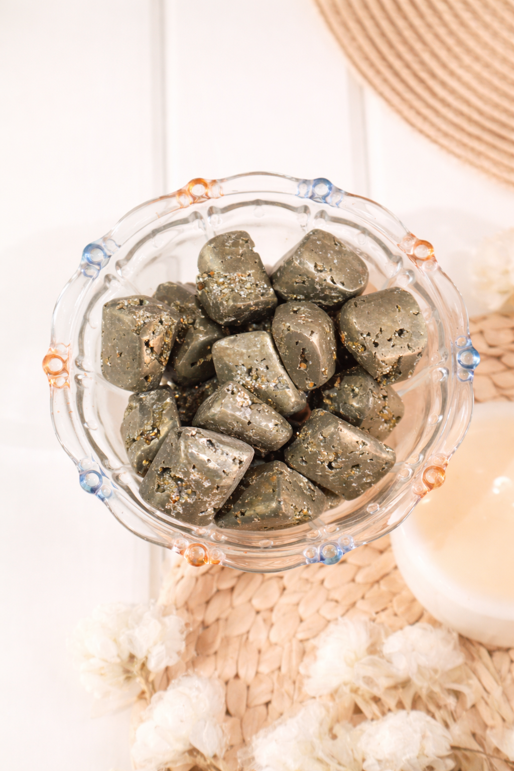 Peru Pyrite Tumbles
