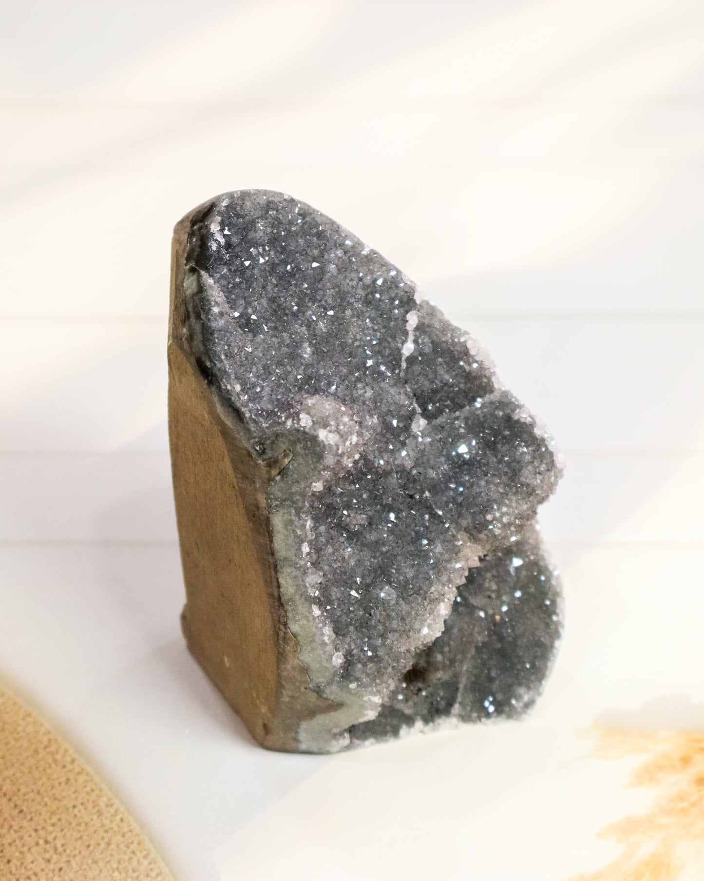 Rainbow Amethyst Geode #3 - 399 gm