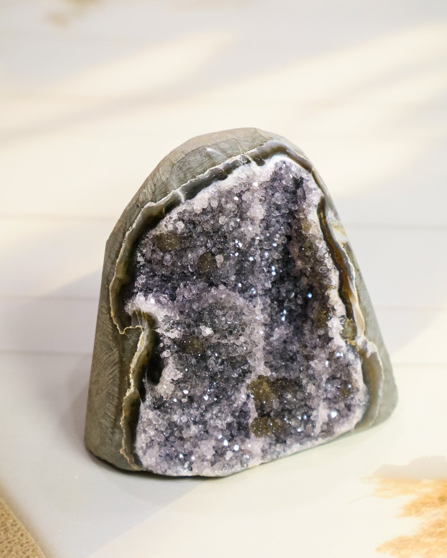Amethyst Geode #8 - 411 gm