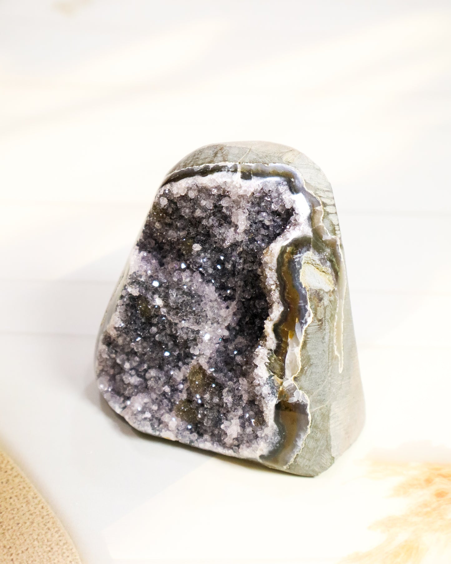 Amethyst Geode #8 - 411 gm