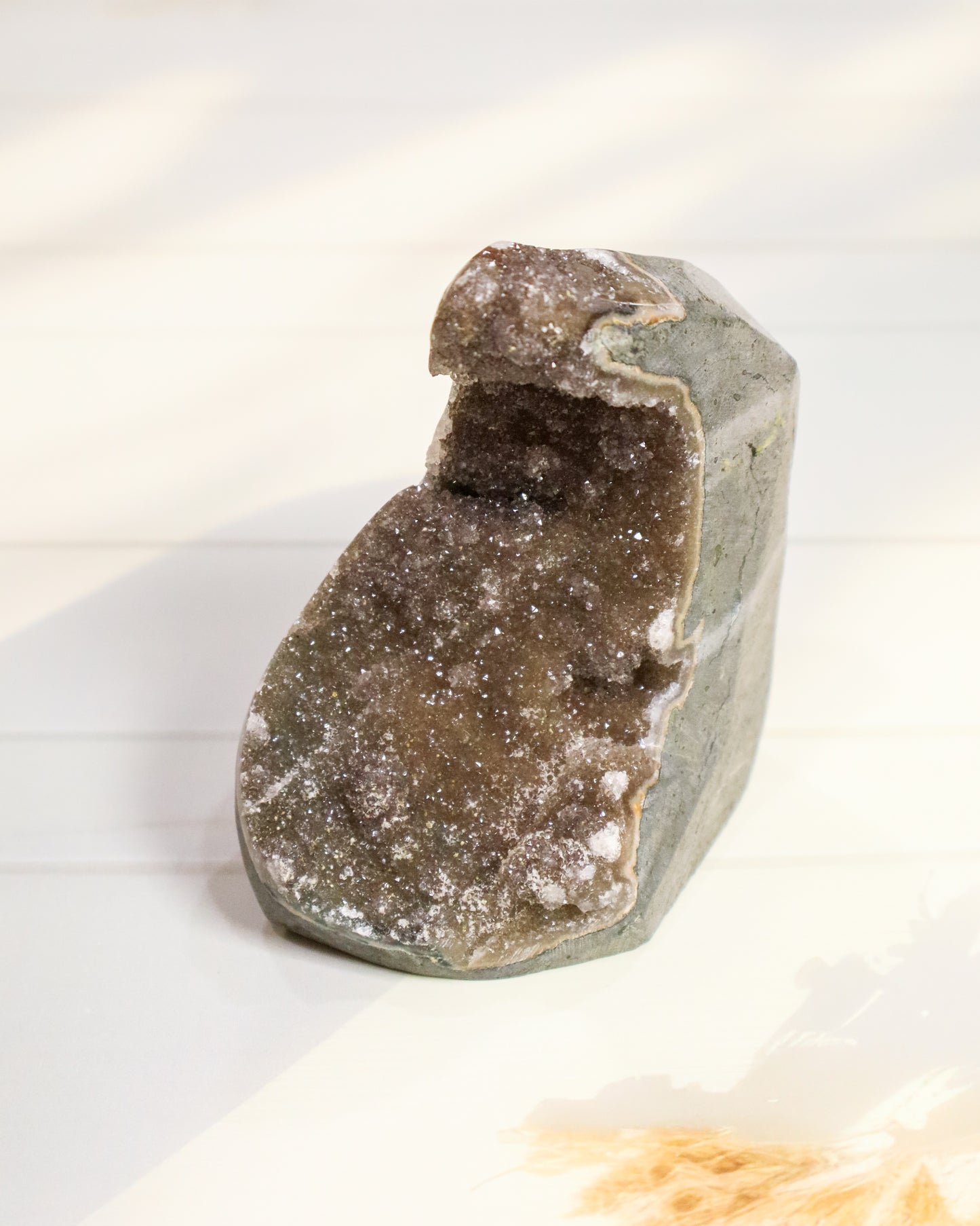 Rainbow Amethyst Geode #2 - 337 gm