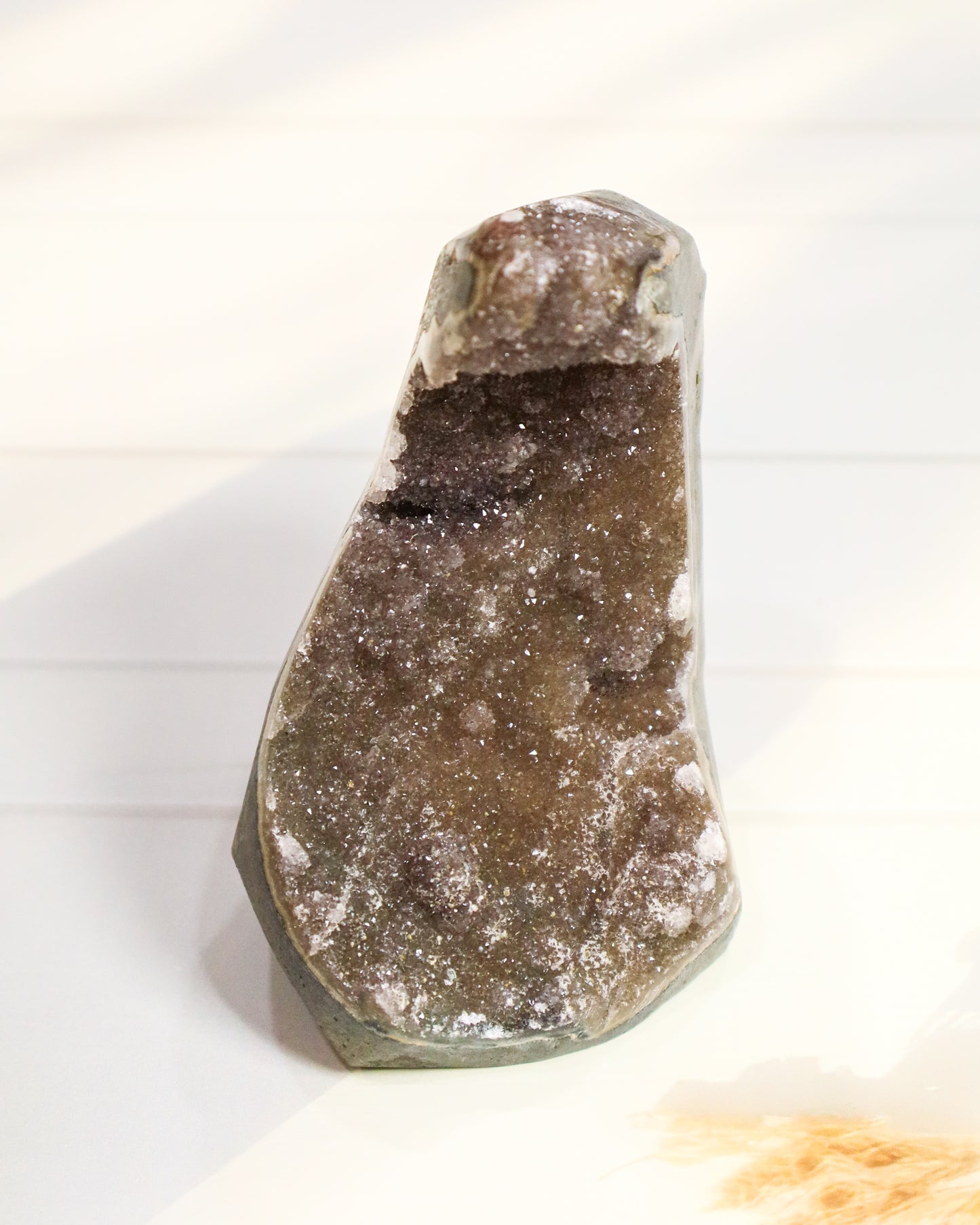 Rainbow Amethyst Geode #2 - 337 gm