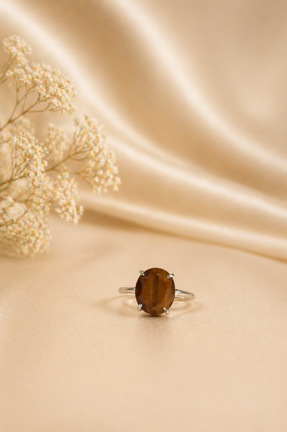 Tiger's Eye Ring