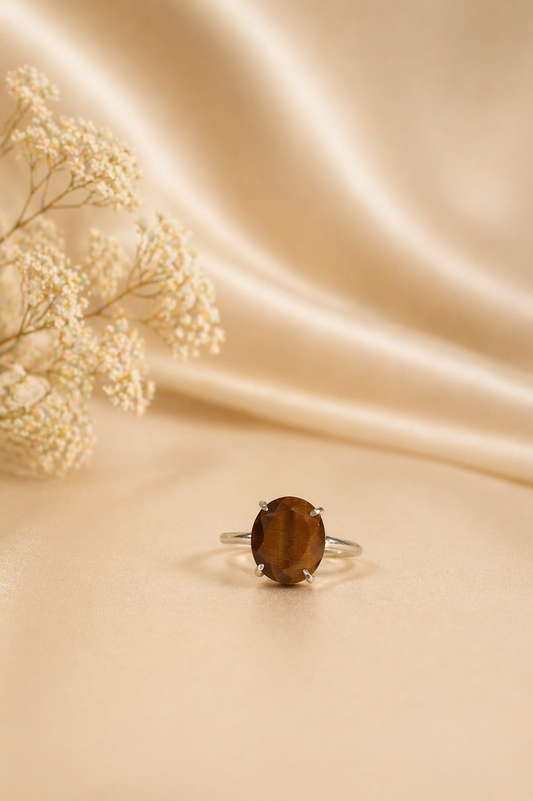 Tiger's Eye Ring