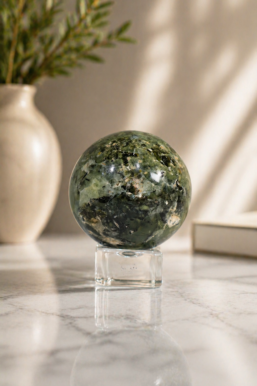 Prehnite Sphere #1