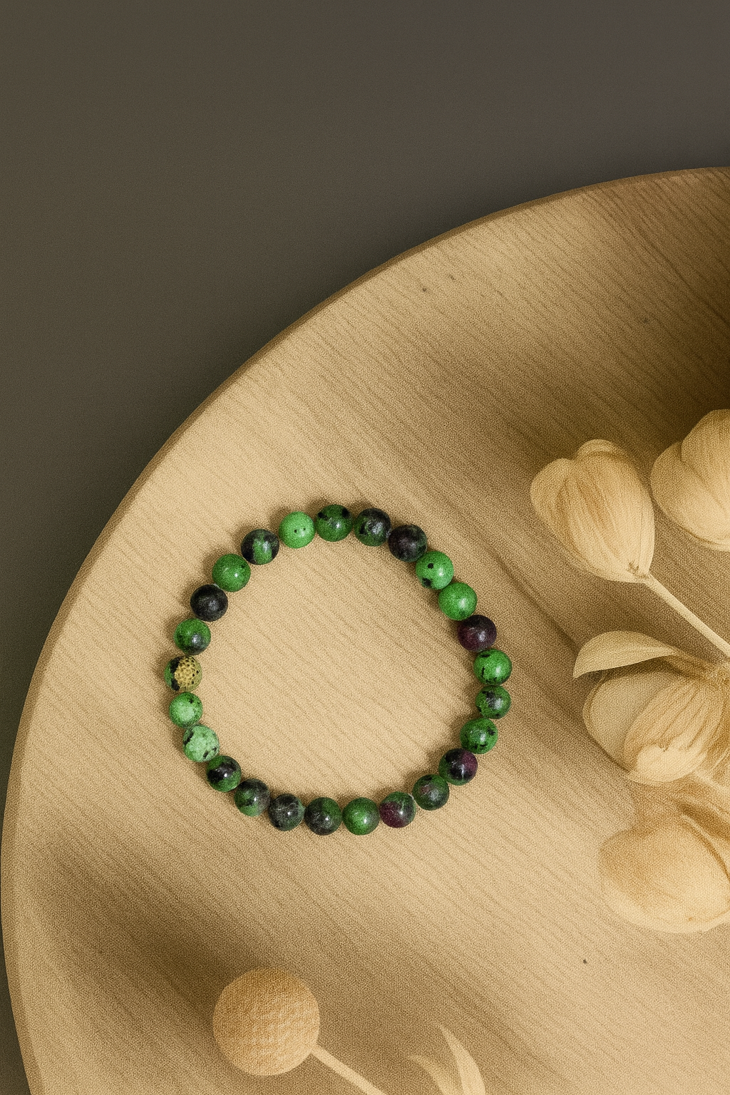 Ruby Zoisite Bracelet