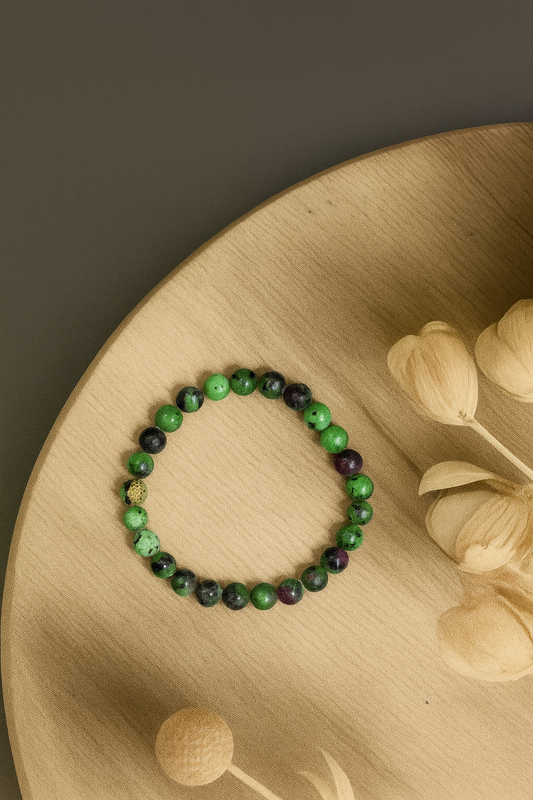 Ruby Zoisite Bracelet