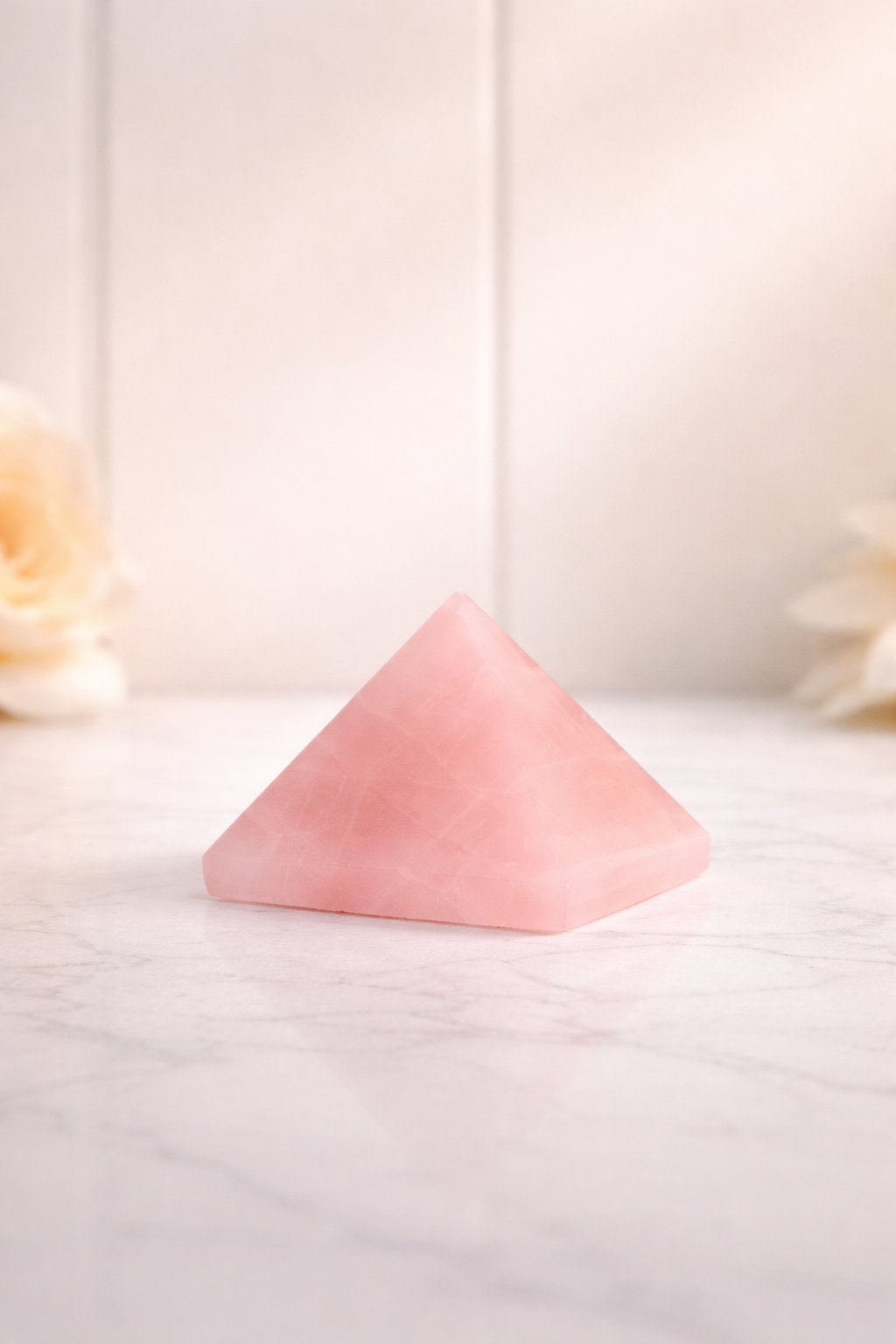 Rose Quartz Pyramid