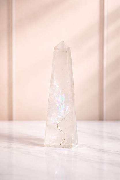 Clear Quartz Tower #1