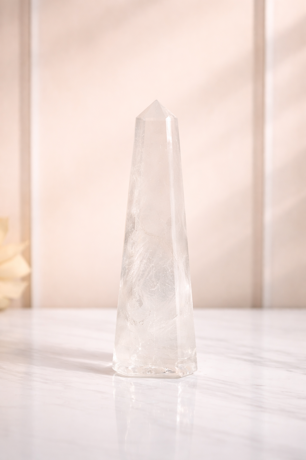 Clear Quartz Tower #1