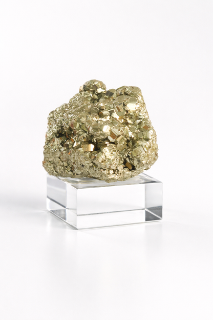 Rare Peru Pyrite Cluster Geode #3- High Quality