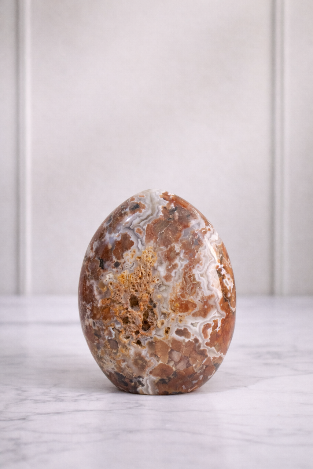 Sangria Lace Agate Flame