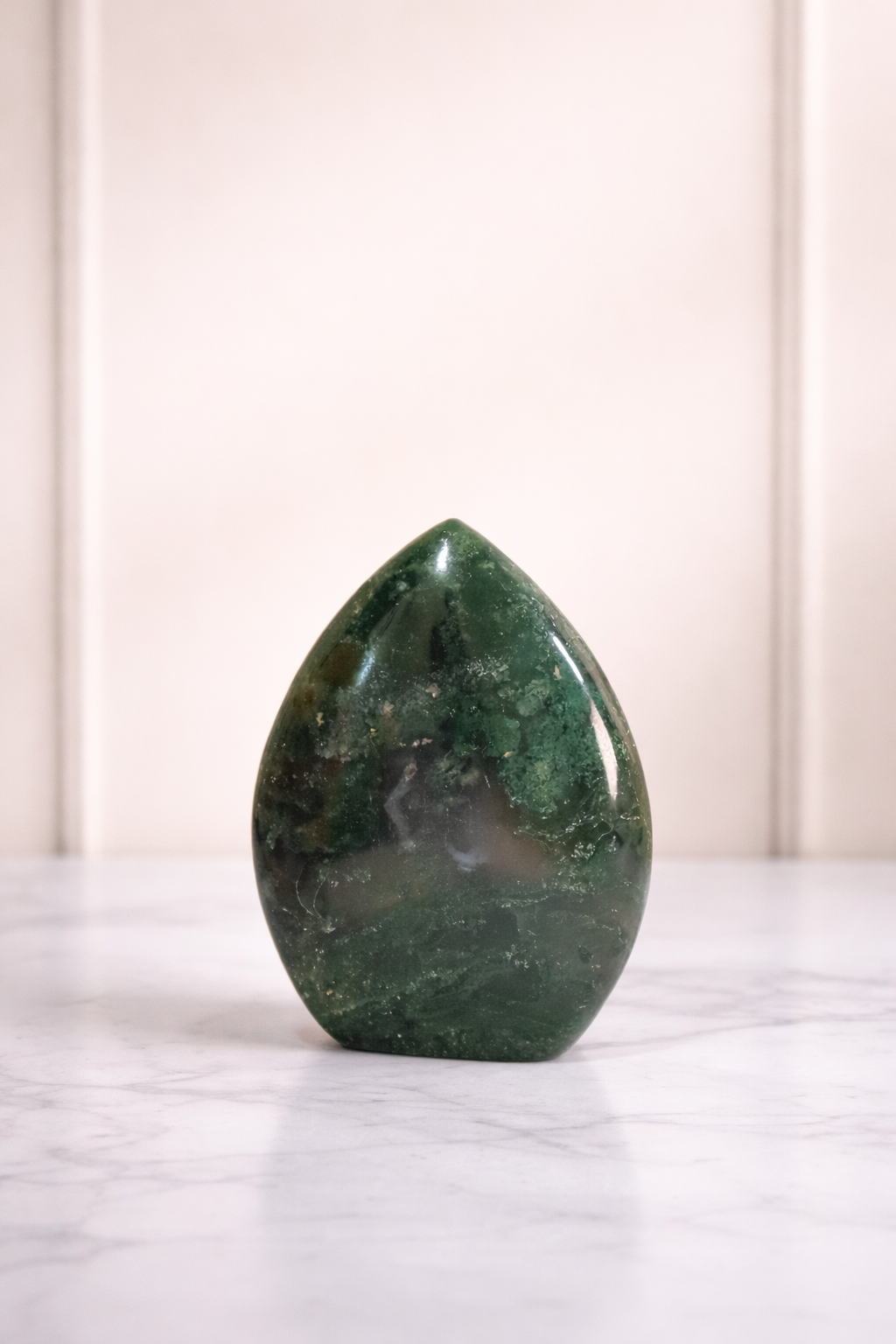Moss Agate Flame