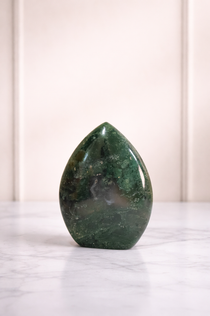 Moss Agate Flame