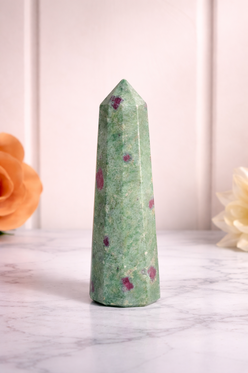 Ruby Fuchsite Tower #2