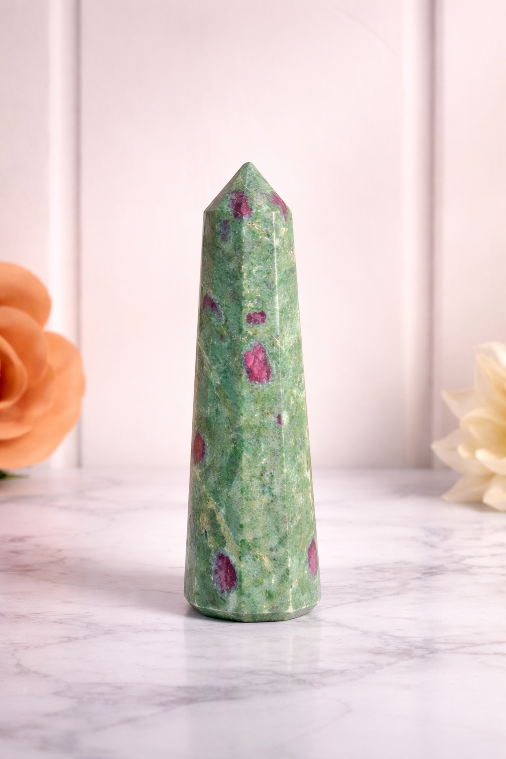 Ruby Fuchsite Tower #2