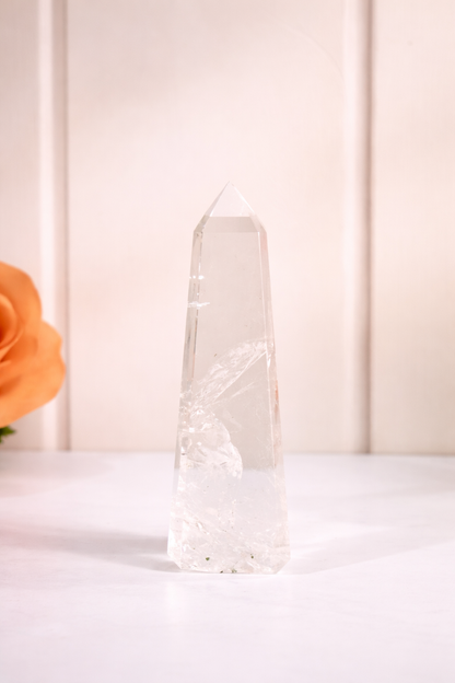 Clear Quartz Tower #2