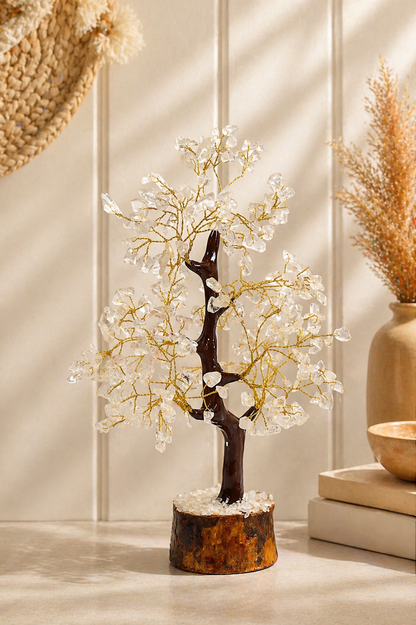 Clear Quartz Tree