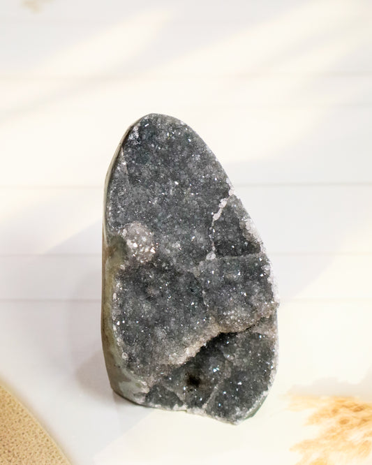 Rainbow Amethyst Geode #3 - 399 gm