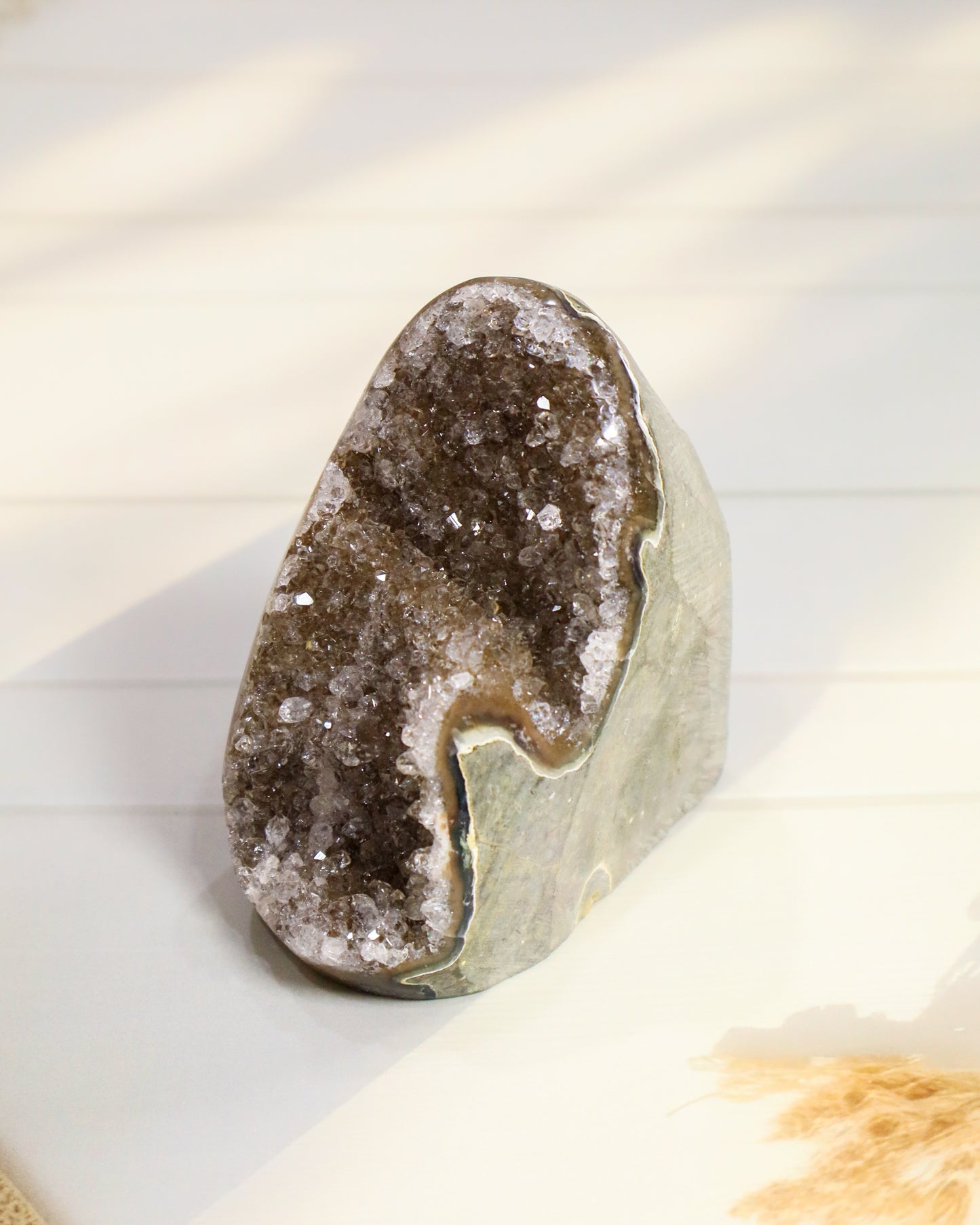 Rainbow Amethyst Geode #1 - 332 gm