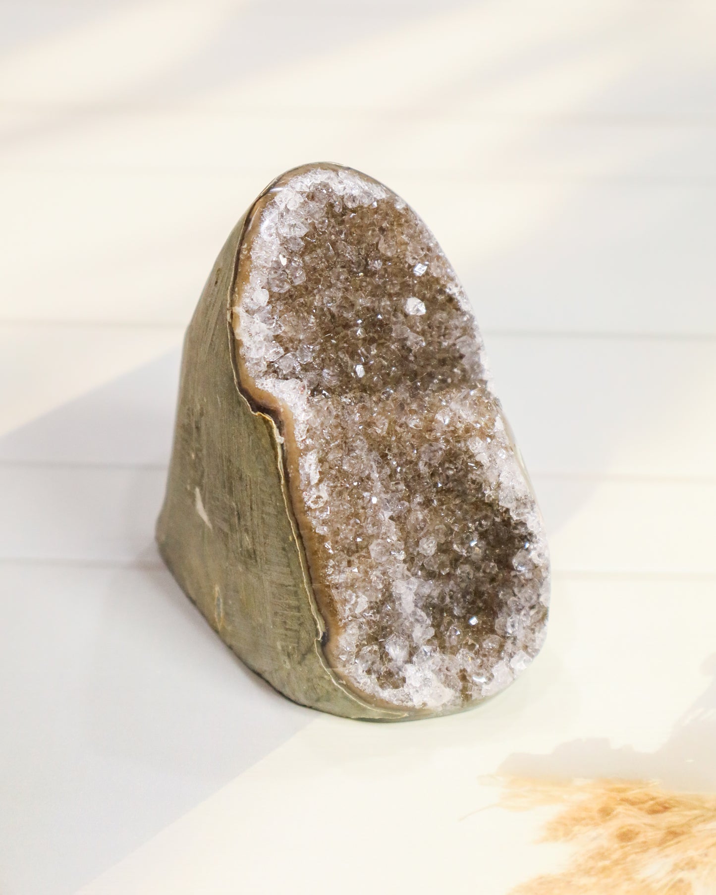 Rainbow Amethyst Geode #1 - 332 gm