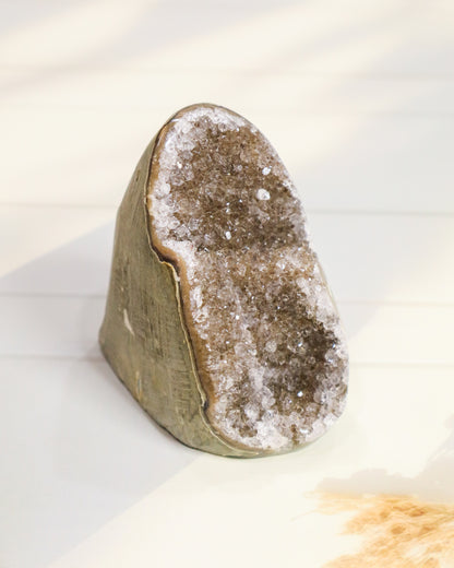 Rainbow Amethyst Geode #1 - 332 gm