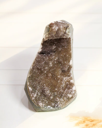 Rainbow Amethyst Geode #2 - 337 gm