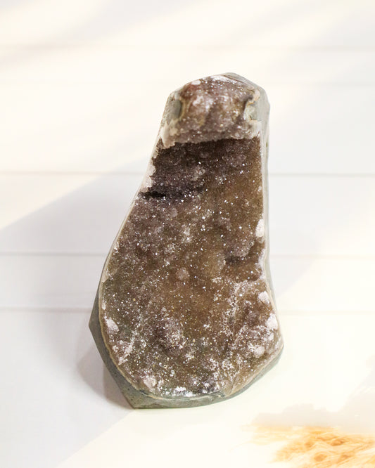 Rainbow Amethyst Geode #2 - 337 gm