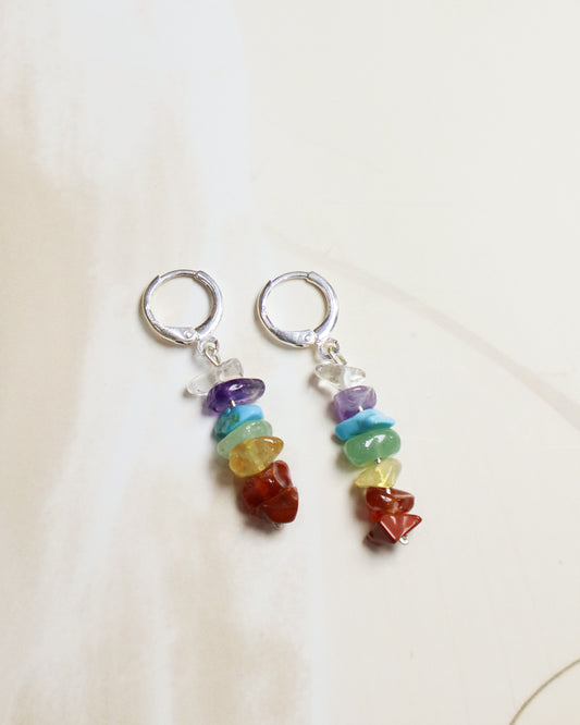 Seven Chakra Earrings
