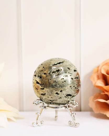 Peru Pyrite Sphere/Ball