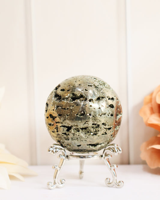 Peru Pyrite Sphere/Ball