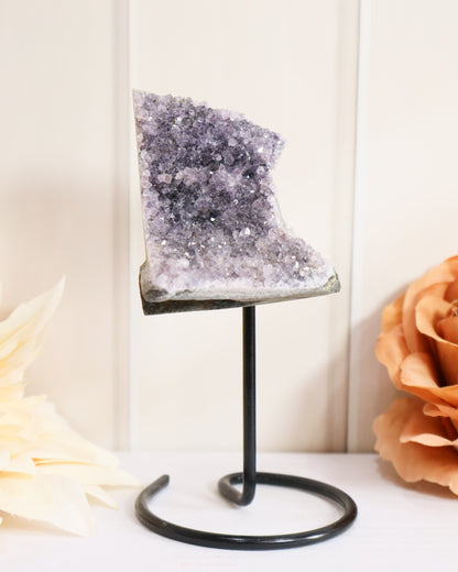 Amethyst Cluster on Stand