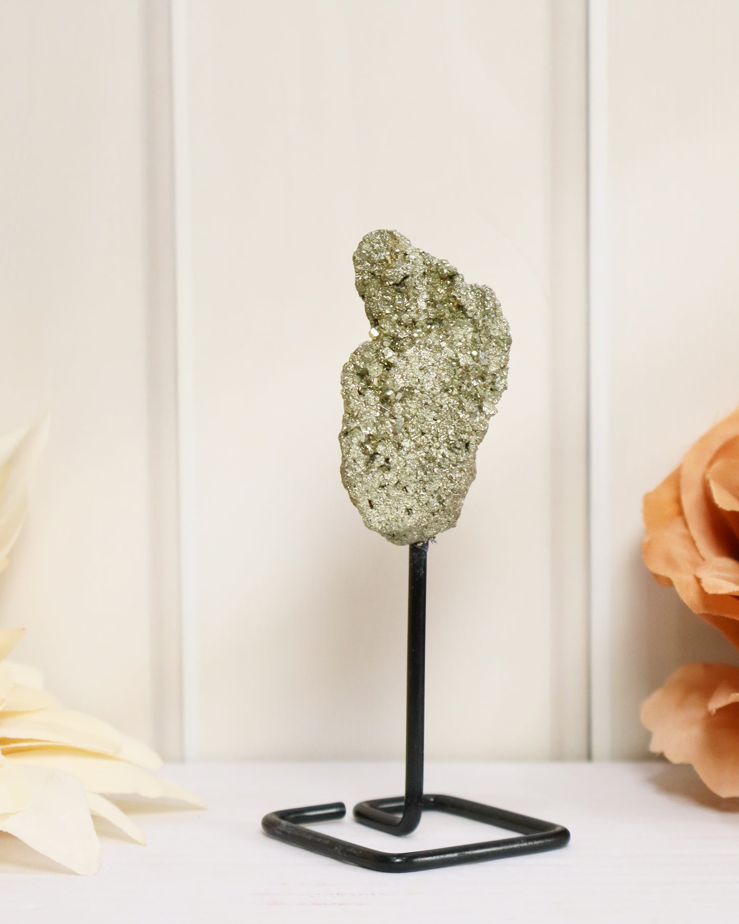Peru Pyrite Cluster on Stand