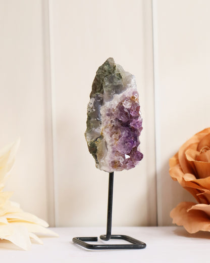 Amethyst Geode on Stand