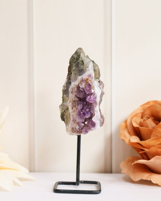 Amethyst Geode on Stand