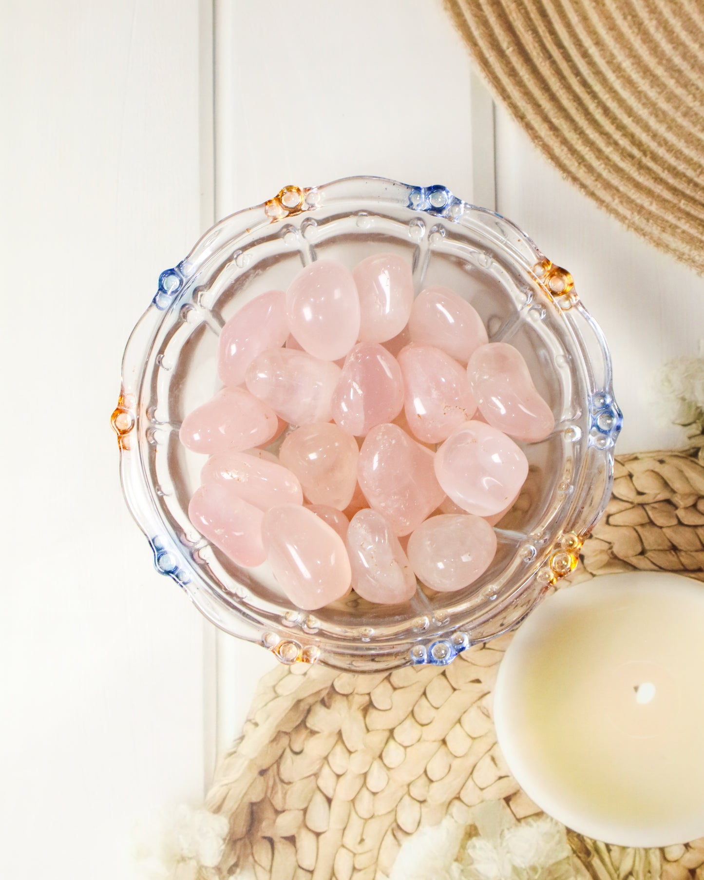 Rose Quartz Tumbles