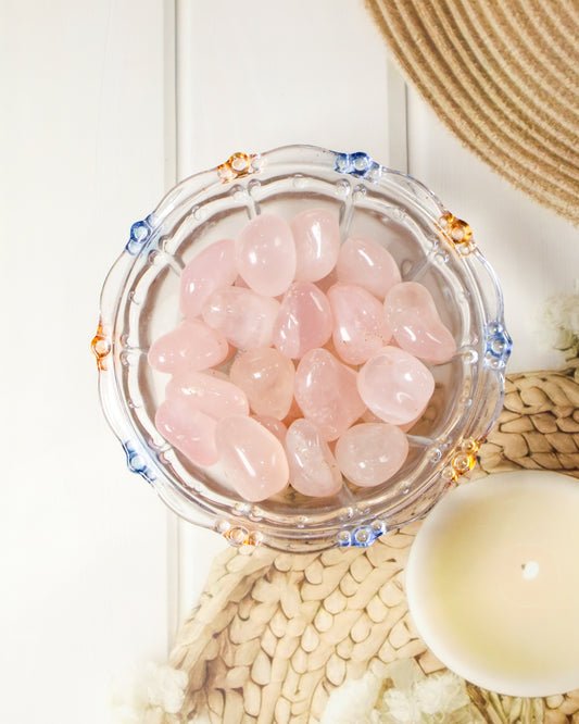 Rose Quartz Tumbles