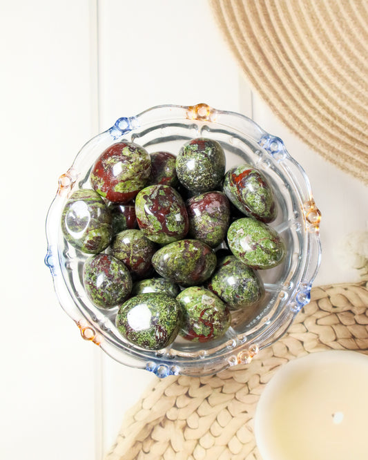 Dragon Blood Jasper Tumbles