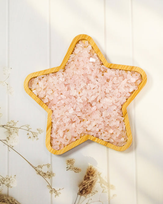 Rose Quartz Chips