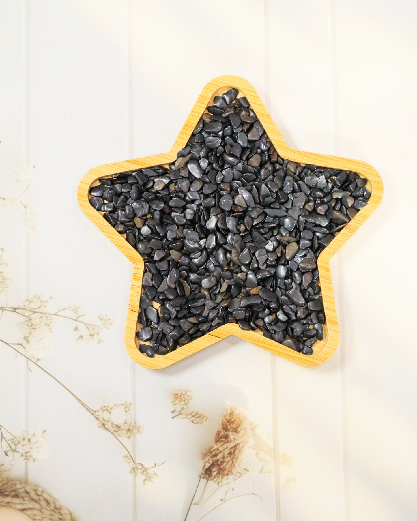 Black Agate Chips