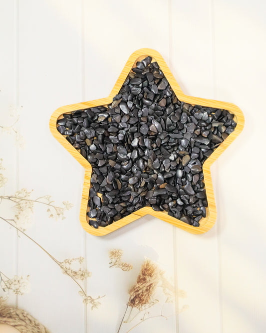 Black Agate Chips