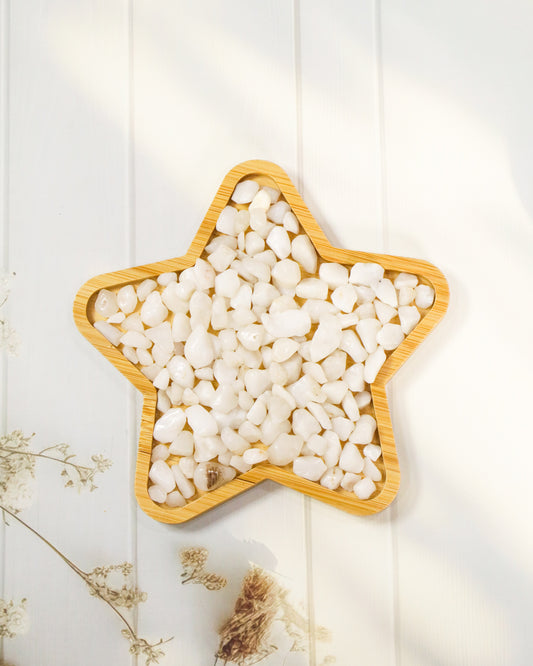 White Agate Chips