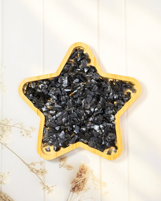 Black Obsidian Chips