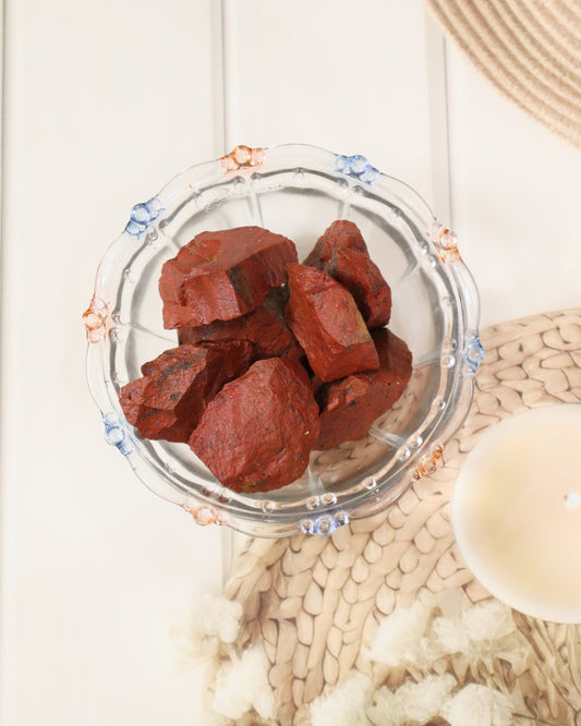 Raw Red Jasper