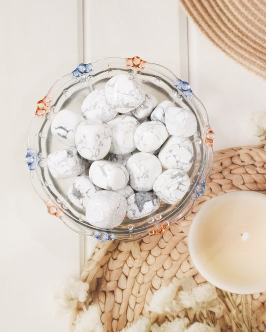 Howlite Tumbles