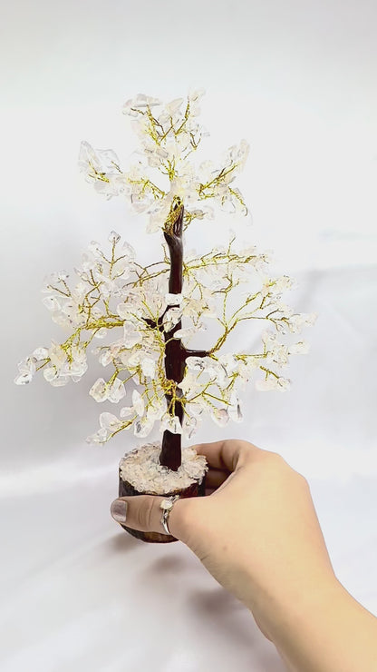 Clear Quartz Tree