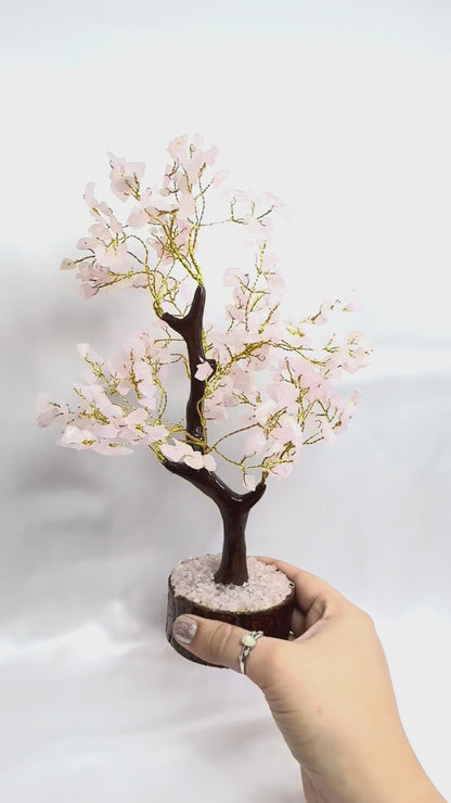 Rose Quartz Tree